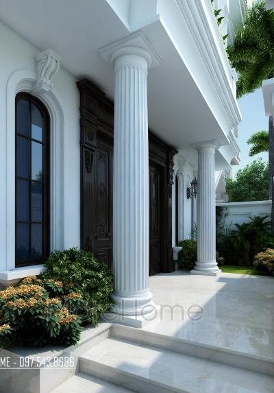  Thiết kế kiến trúc biệt thự tân cổ điển cho biệt thự tân cổ điển Anh Liêm